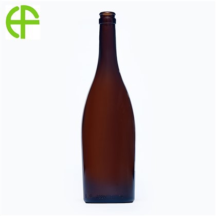 750ml Brown Quanrun boutèy byè 2 #